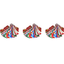 60 Patterns Jelly Roll Fabric, Pre-Cut Jelly Roll Fabric Strips for Quilting,Fabric Jelly Rolls with Different Patterns
