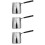 3Pièces Chauffant En Acier Inoxydable Cuisine Argent 4