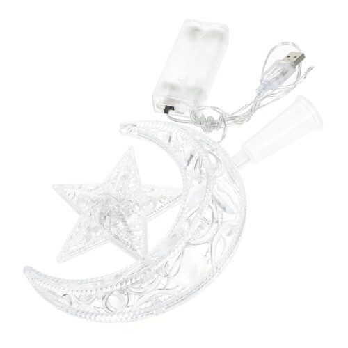 Unique White Plastic Christmas Tree Topper for Festive Decor 2