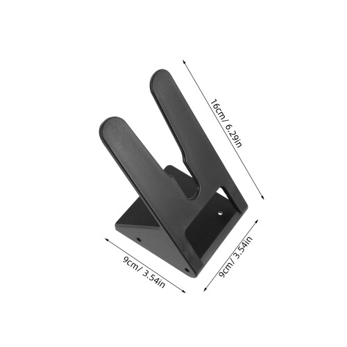 Porte-Scanner En Plastique Noir, Fixation Facile Pour 2