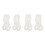 4X Lunga Collana di Perle Artificiali Accessori per Gioielli  per Ragazza Flapper Suit 1920s 1