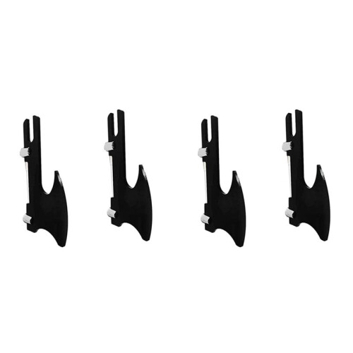 2X Sword Display Stand,Sword Hook,Acrylic Two-Layer Wall-Mounted Samurai Sword Stand Display Stand,Support All Swords A 1