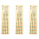 3X Guitar Fretboard Note Decals Fingerboard Frets Map Sticker for Beginner Learner Practice(Bass-Multicolor) 1