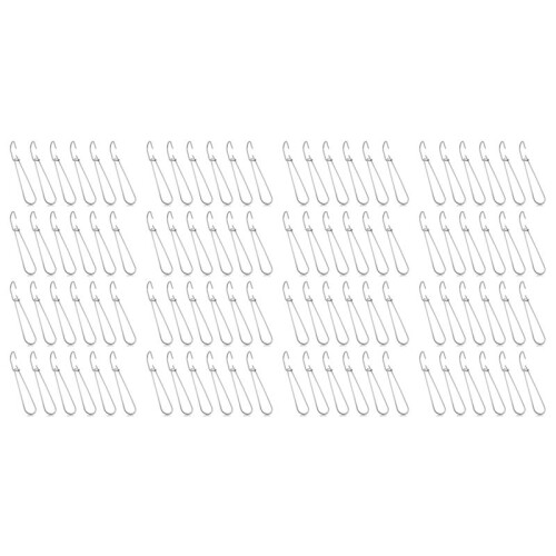 96 Pcs 7.3 Inch Metal Pattern Hooks Sewing Pattern Making Hanging Hanger
