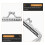 6Pcs DIY Purse Handle Frames Silver Metal Bag Clasp for Handbag Making 6