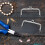 6Pcs DIY Purse Handle Frames Silver Metal Bag Clasp for Handbag Making 11