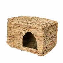 Natur Rasen Spielzeug, Hand Gewebtes Kaninchen Meer Schweinchin Chillas Frettchen, Das Gras Haus Faltet