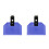 2Pcs Durable Plastic Cowbell Drum Percussion Musical Toy 8