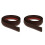 2Pcs Self Adhesive Coffee Floor Transition Strips Durable PVC Divider 2