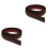 2Pcs Self Adhesive Coffee Floor Transition Strips Durable PVC Divider 3