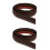 2Pcs Self Adhesive Coffee Floor Transition Strips Durable PVC Divider 5