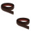 2Pcs Self Adhesive Coffee Floor Transition Strips Durable PVC Divider 6
