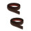 2Pcs Self Adhesive Coffee Floor Transition Strips Durable PVC Divider 7