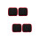 4Pcs Comfortable Lifting Pads Durable Workout Grips Black for Exercise 6