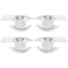 4Pcs/Set ABS Chrome Car Door Handle Bowl Cover Door Handle Bowl Trim for D-MAX 2012-2018 2015 DMAX Accessories