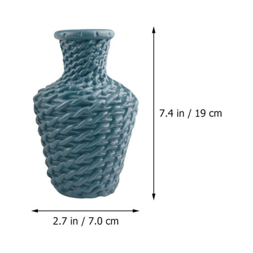 Set de 3 vaze moderne din plastic pentru masă 1