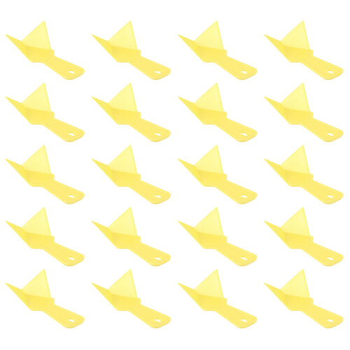 40Pcs Yellow Drywall Corner Tool ABS Plastic for 1
