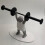 Weightlifter-themed tissue holder home decoration 8