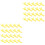 40Pcs Yellow Drywall Corner Tool ABS Plastic for 4