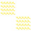 40Pcs Yellow Drywall Corner Tool ABS Plastic for 7