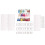 Sublimation Keychain Blanks Bulk 120Pcs Keychain Blanks Set with Rectangle Sublimation Blanks,for DIY Keychain Crafting 1