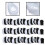 192Pcs Stretch Knit Elastic Loop in Assorted Colors for DIY Projects 5