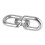 304 Περιστρεφόμενος γάντζος από ανοξείδωτο ατσάλι με διπλή άκρη, περιστροφή 360 3