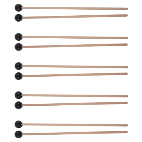 10Pcs 38.8cm Glockenspiel Xylophone Bells Mallets Plastic  Sticks Beaters
