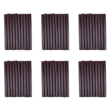 60pcs 100mm X 7mm Adhesive Hot Melt Glue Sticks for Hot Melt Glue Gun Brown