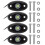 8Pièces Lumières Vertes Pour Kit Underglow Étanche IP67 1