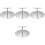 4Pcs Burger Accessory Stainless Food Press Simple Easy Use Smasher 3