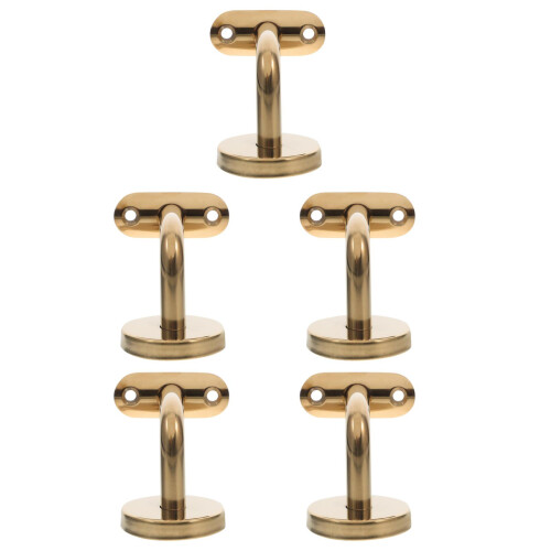 5Pièces Accessoires Main Courante Inox Montage Facile