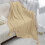 Knitted Sofa Blanket with Wind Fringe, Soft Warm 4