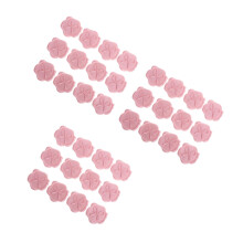 36Pcs Embossed Pink Wax Seal Stickers 3D Bow Self-Adhesive for Crafts
