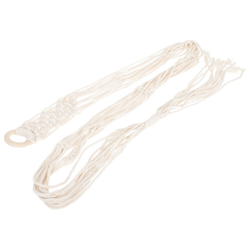 2Pcs Cotton Guitar Net Strap Durable White Guitar Belt for Home Use 2