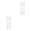 2Pcs Cotton Guitar Net Strap Durable White Guitar Belt for Home Use 9