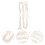 2Pcs Cotton Guitar Net Strap Durable White Guitar Belt for Home Use 11