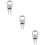 3 Pcs Golf Fork Fixer Key Zinc Alloy 9
