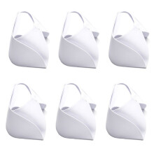 6X Nurse Hat Headband Nurse Cap Costume for Nursing School Ceremony,Pinning Ceremony(White)