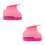 2Pcs Scrapbooking Paper Punch Plastic Multi Color DIY Craft Tool 8