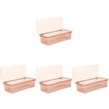 4Pcs Transparent Storage Box Flatware Storage Organizer