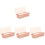 4Pcs Transparent Storage Box Flatware Storage Organizer 1