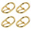 12Pcs Sturdy Buckles for Strap Length and Bag Making 1