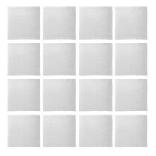 400Pcs Tear-Resistant Silver Cleaning Cloth for Jewelry DIY Light Grey