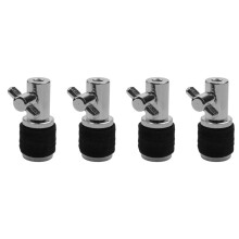4X Aloy Hi-Hat Clutch för Hi Hat Cymbal Stand Jazz Drum Percussion Tool Instrumentdelar och Tillbehör