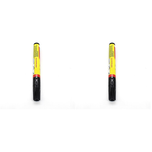 10Pcs Motorcycle Pen Portable Black Plastic Scratch Remover