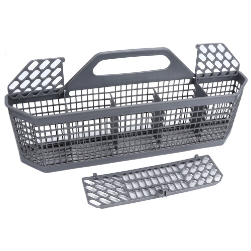 Dishwasher Storage Basket, Solves Washing Problems, Fits Lids Bottles, 19.7x8.3x3.7in 2