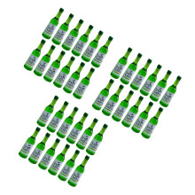 36Pcs Miniature Resin Wine Bottles Green Mini House Decoration
