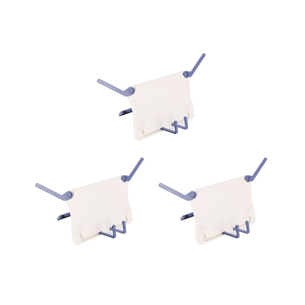 3X Folding Tabletop Music Stand Abs Sheet Music Holder Applicable For Guitar Piano Violin Universal Musical Instrument 6031444444109