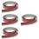 4pcs Floor Transition Strip Stone Plastic Excessive Strip Pvc 6